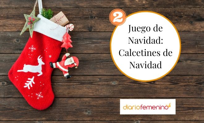 Juego para toda la familia en Navidad: calcetines de Navidad